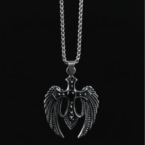 Winged Cross Pendant
